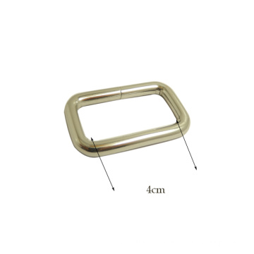 Promotional Rectangle Silver Metal Buckle for Bags